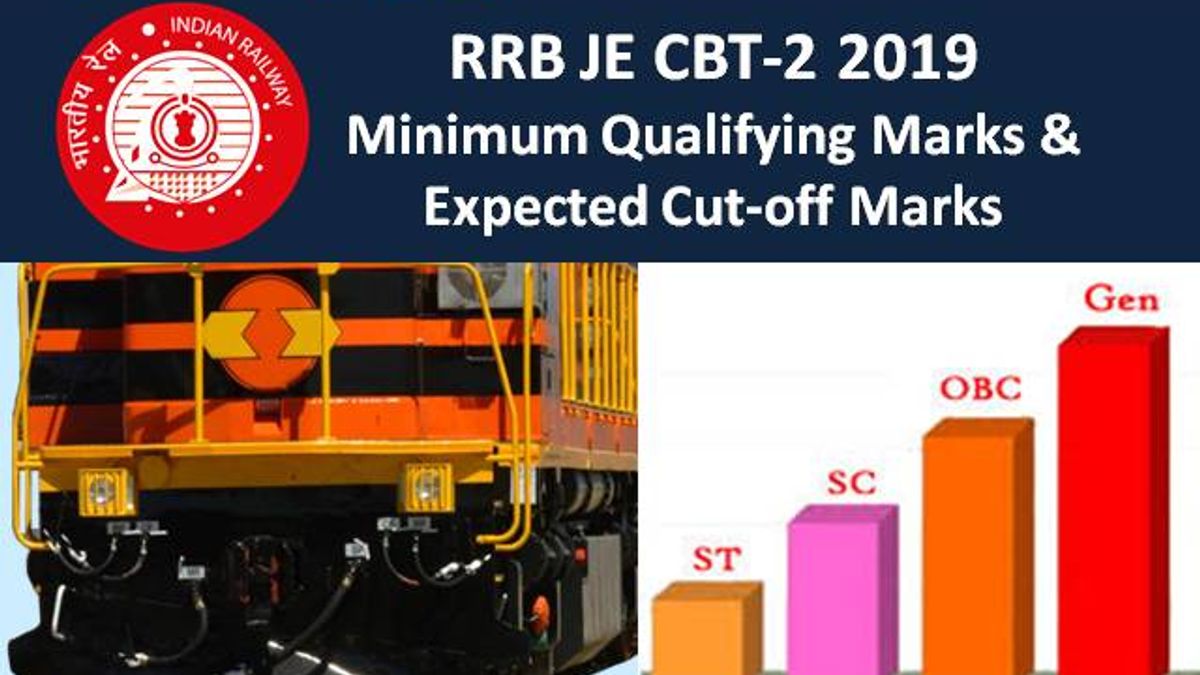 RRB JE CBT-2 2019: Check the Minimum Qualifying Marks & Expected Cutoff Marks