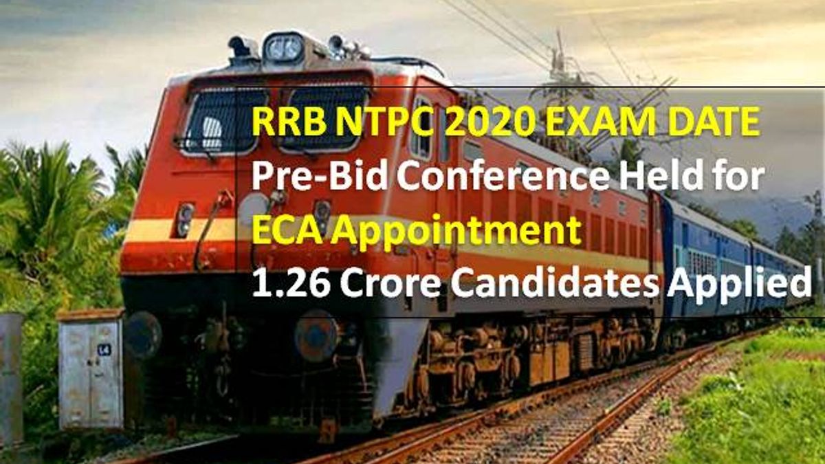 RRB NTPC 2020 Exam Update: CBT Dates in August 2020 Likely, Pre-Bid Conference held for ECA Appointment for conducting RRB NTPC Exam Amid COVID-19 Epidemic