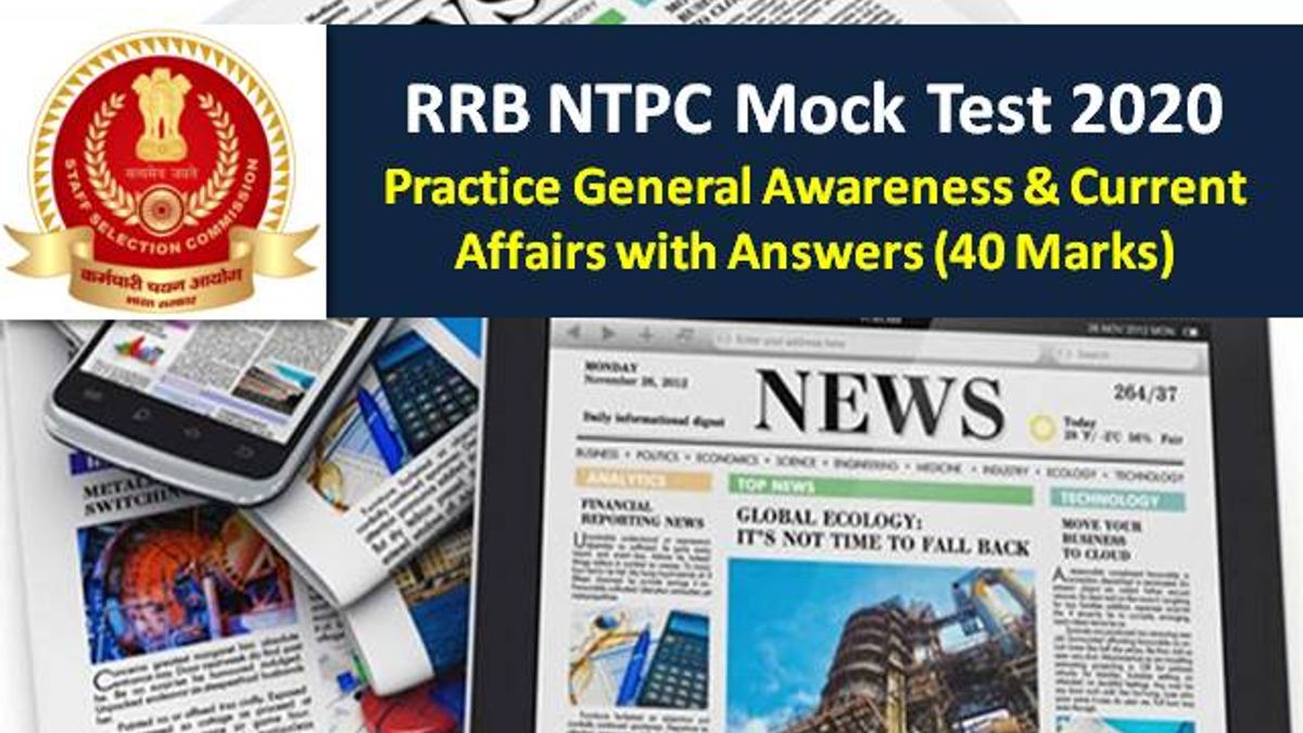 important current affairs for ntpc 2019