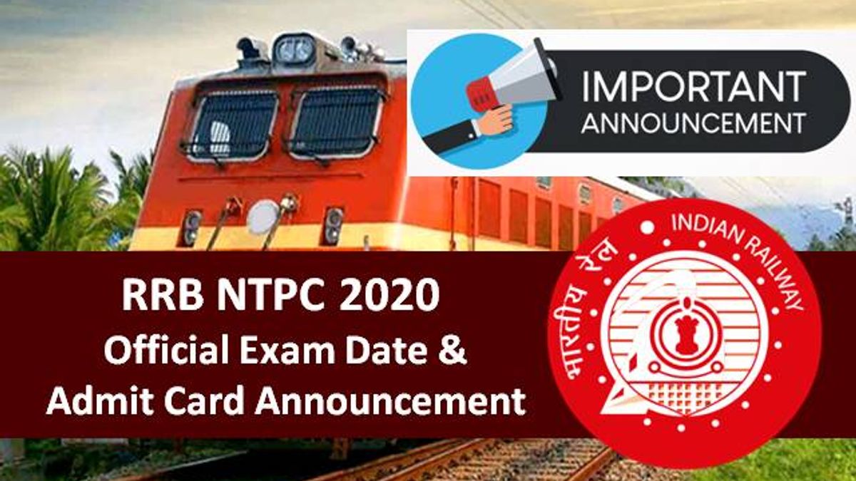 RRB NTPC 2020 Exam & Admit Card Latest Update: Railways to Expedite RRB NTPC Exam Conducting Process to fill 35208 Vacancies, 1.26 Crore Candidates Applied