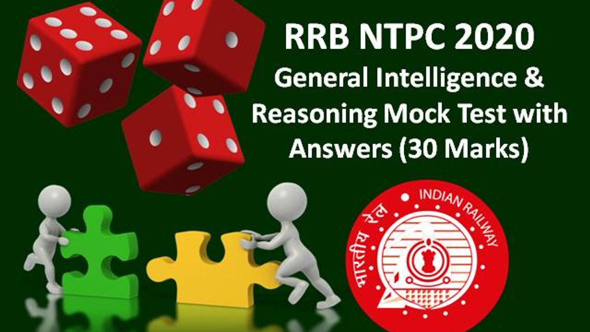 RRB NTPC Mock Test 2020: Practice General Intelligence & Reasoning Mock ...