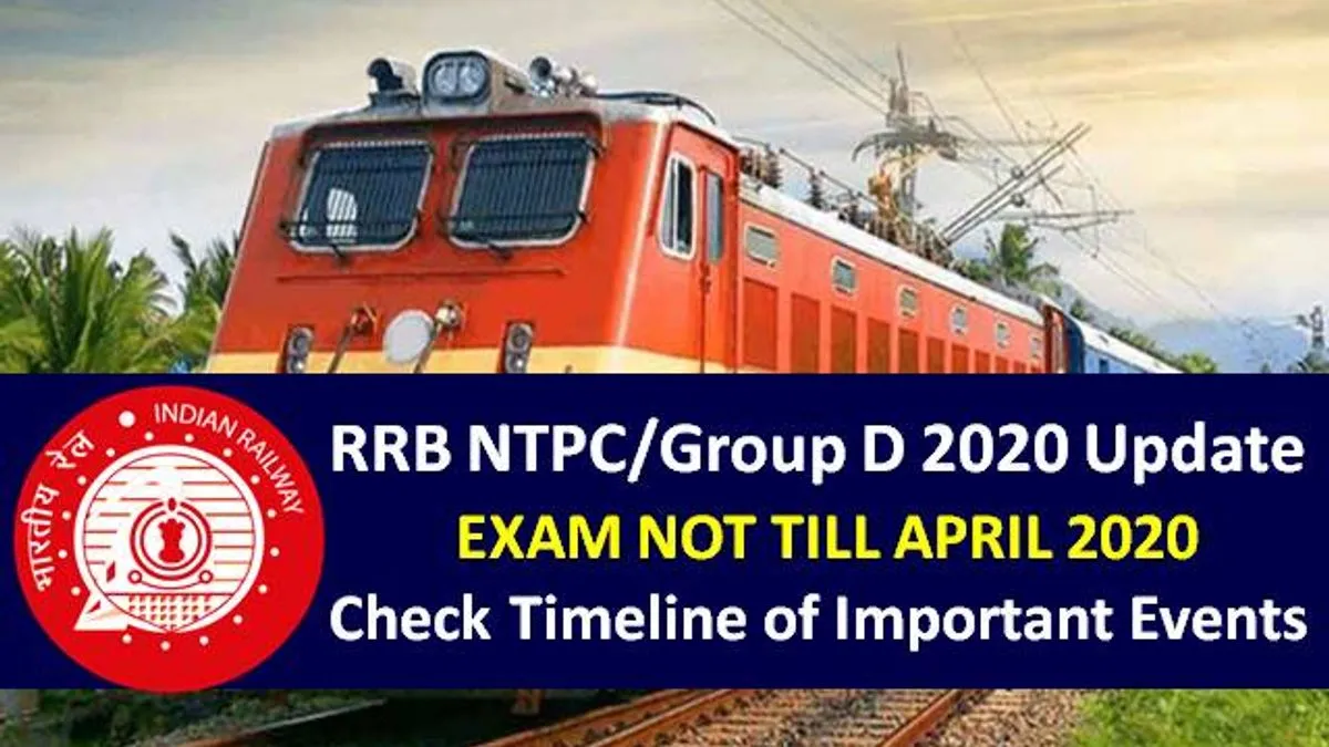 RRB NTPC 2020/ RRC Group D New Update: Exam Not Before May 2020|Check ...