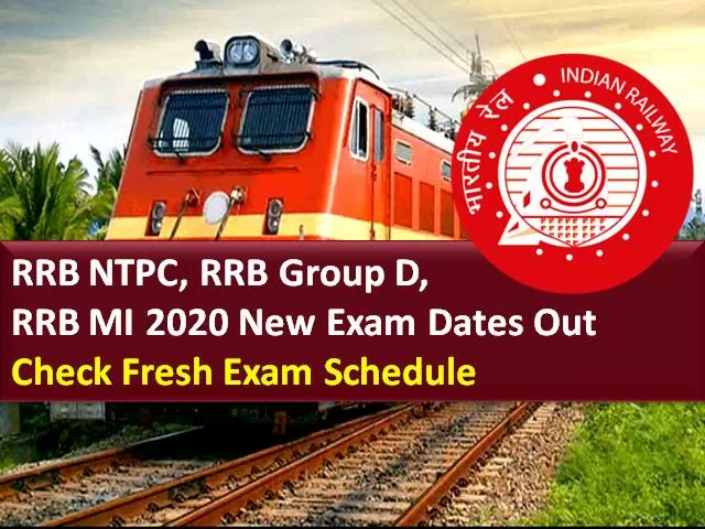 RRB NTPC 2020/RRB Group D 2020/RRB MI 2020 New Exam Dates Out: Railway Board Chairman Vinod Kumar Yadav Announced Fresh RRB 2020 Exam Schedule in a Press Conference