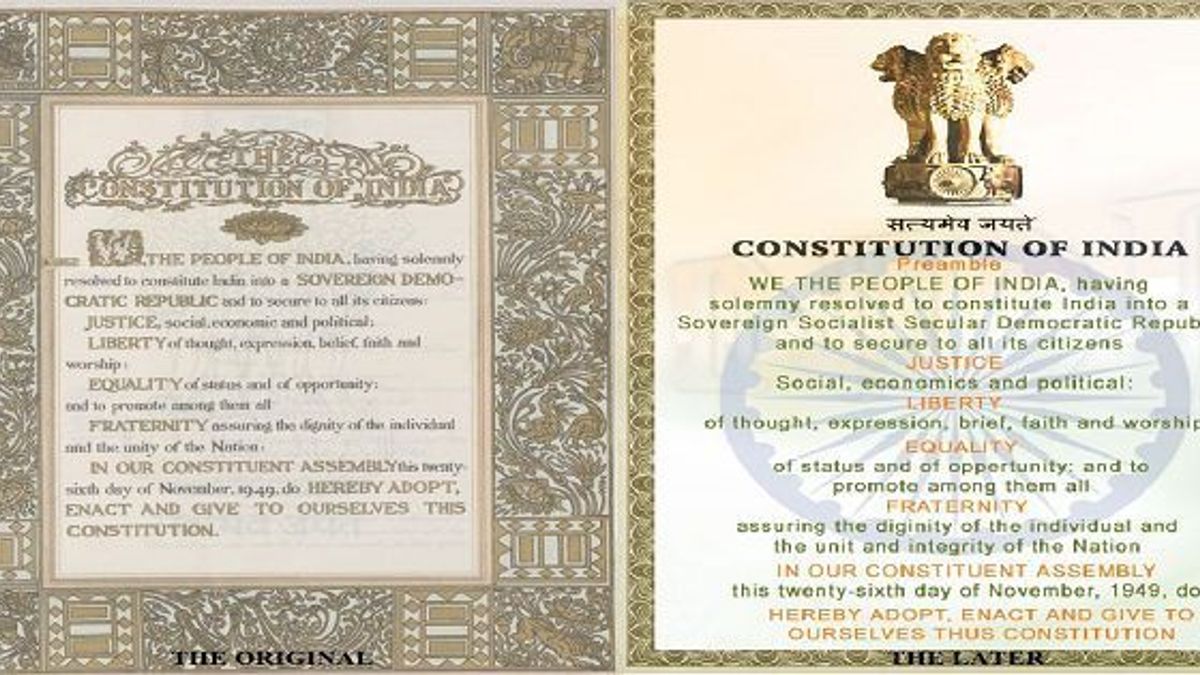 The Indian Constitution Explanation Of All The Parts vrogue.co