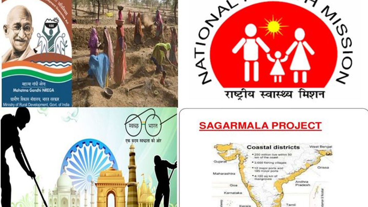 Schemes by NDA Government