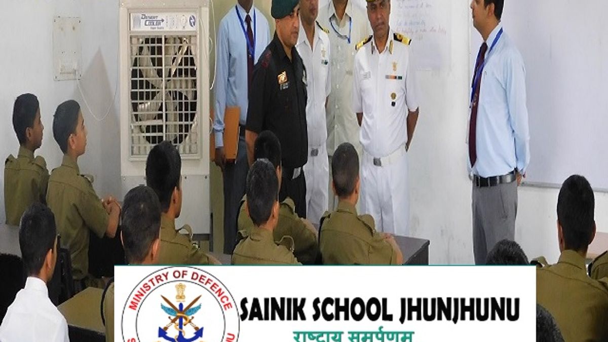 Sainik School Jhunjhunu (Rajasthan) Recruitment 2019 for 10 TGT, Nursing Assistant and Other Posts
