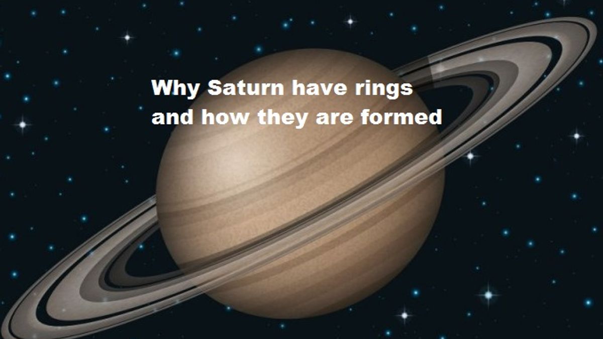 Why Saturn have rings and what are they made of