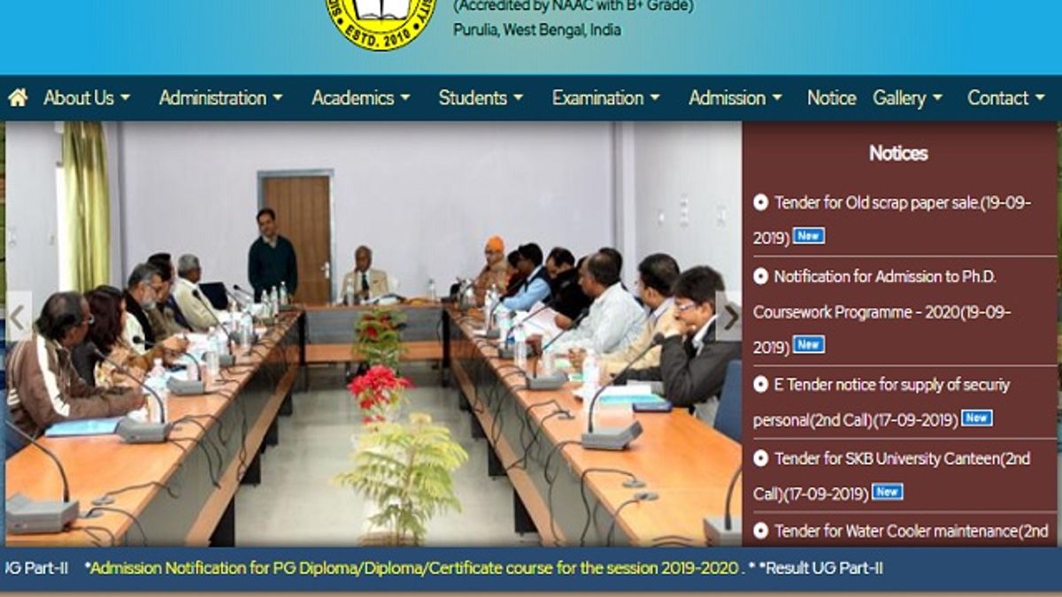 SKBU Recruitment 2019 for 32 Professor, Associate Professor and Assistant Professor Posts