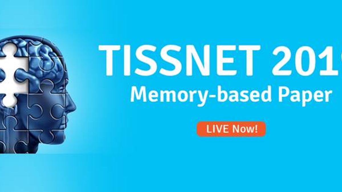 TISSNET 2019 Question Paper & Answer Key (Memory-Based)