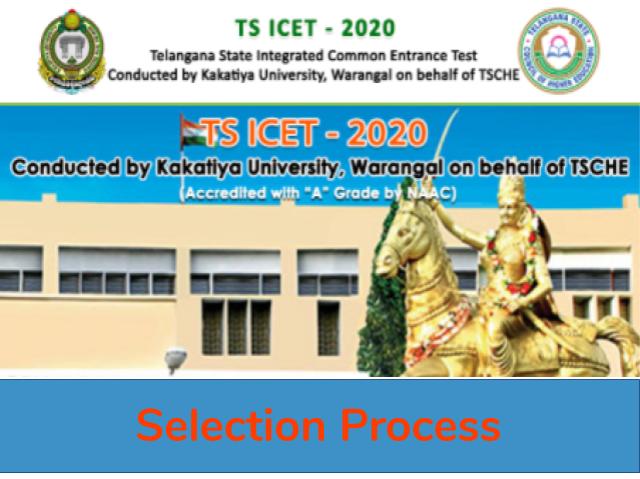 TS ICET Selection Process