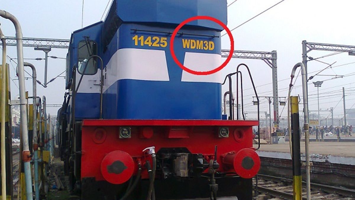 क्या आप ट्रेन के इंजन पर लिखे कोड के बारे में जानते हैं?
