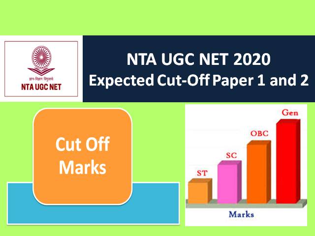 UGC NET 2020 Expected Cutoff Marks Subjectwise: Check Categorywise (Gen/EWS/OBC/SC/ST) UGC NET Expected Cutoff & Minimum Qualifying Marks