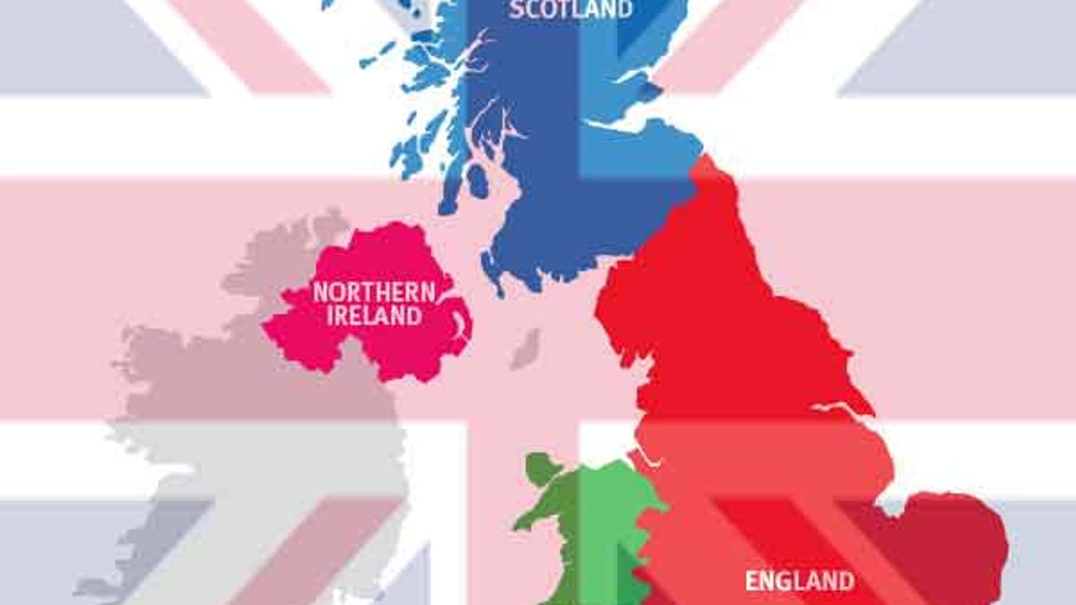 Difference between United Kingdom, Great Britain and England