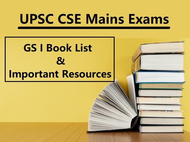UPSC IAS Mains 2020: GS I Book List & Important Resources for Preparation