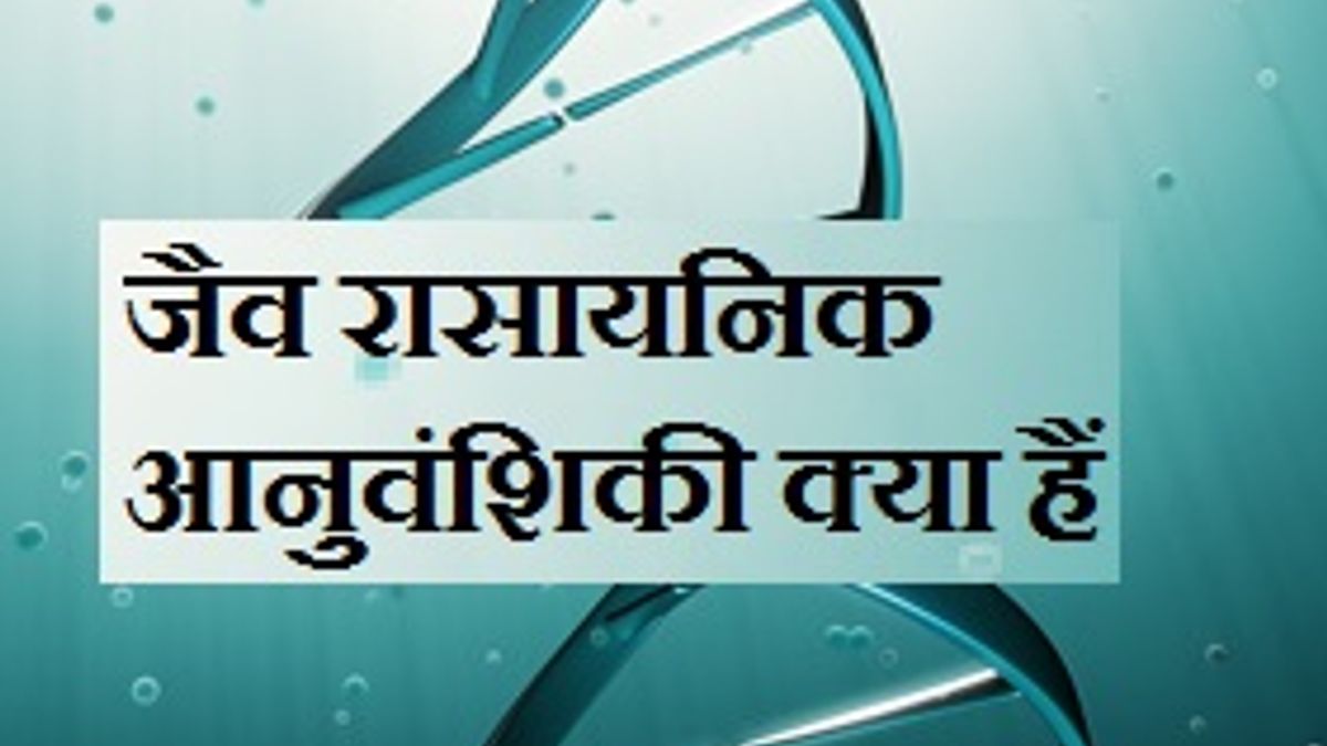 जैव रासायनिक आनुवंशिकी क्या हैं 