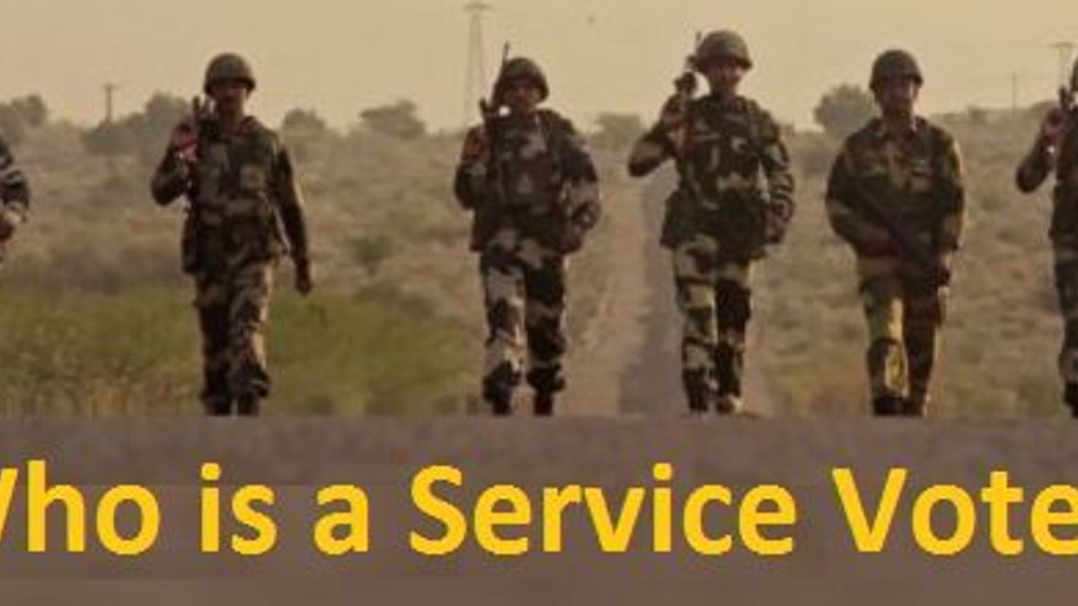 Who is a Service Voter in India?