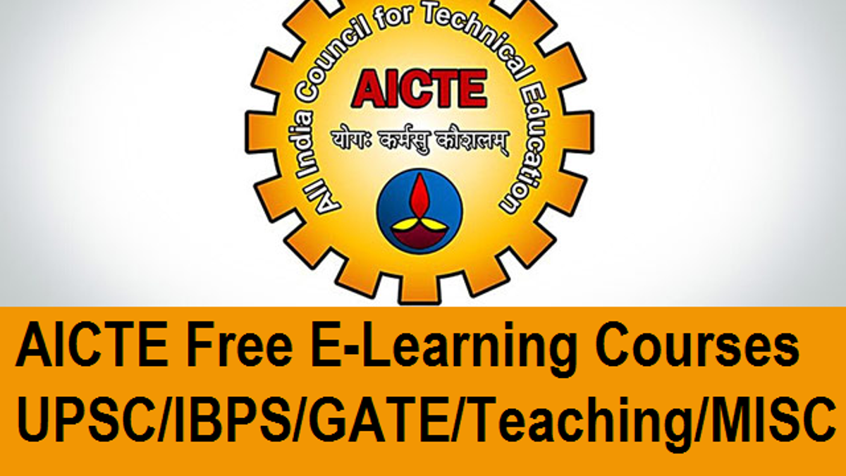 AICTE 49 Free Courses for UPSC/IBPS/GATE E-Learning: Registration Last Date Extended @ELIS; Check Full List
