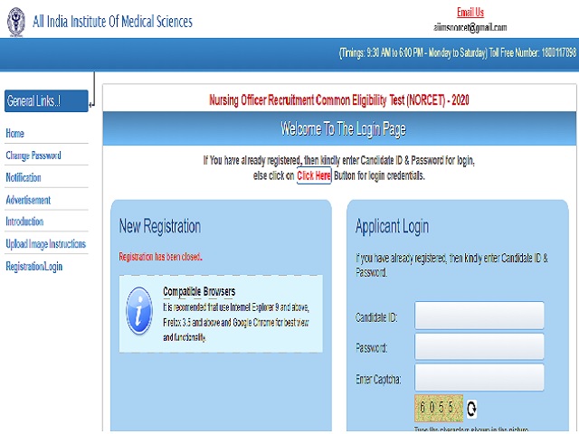 AIIMS Admit Card 2020 out @aiimsexams.org, Check AIIMS Nursing Officer (NORCET) Admit Card 2020 Download Link Here