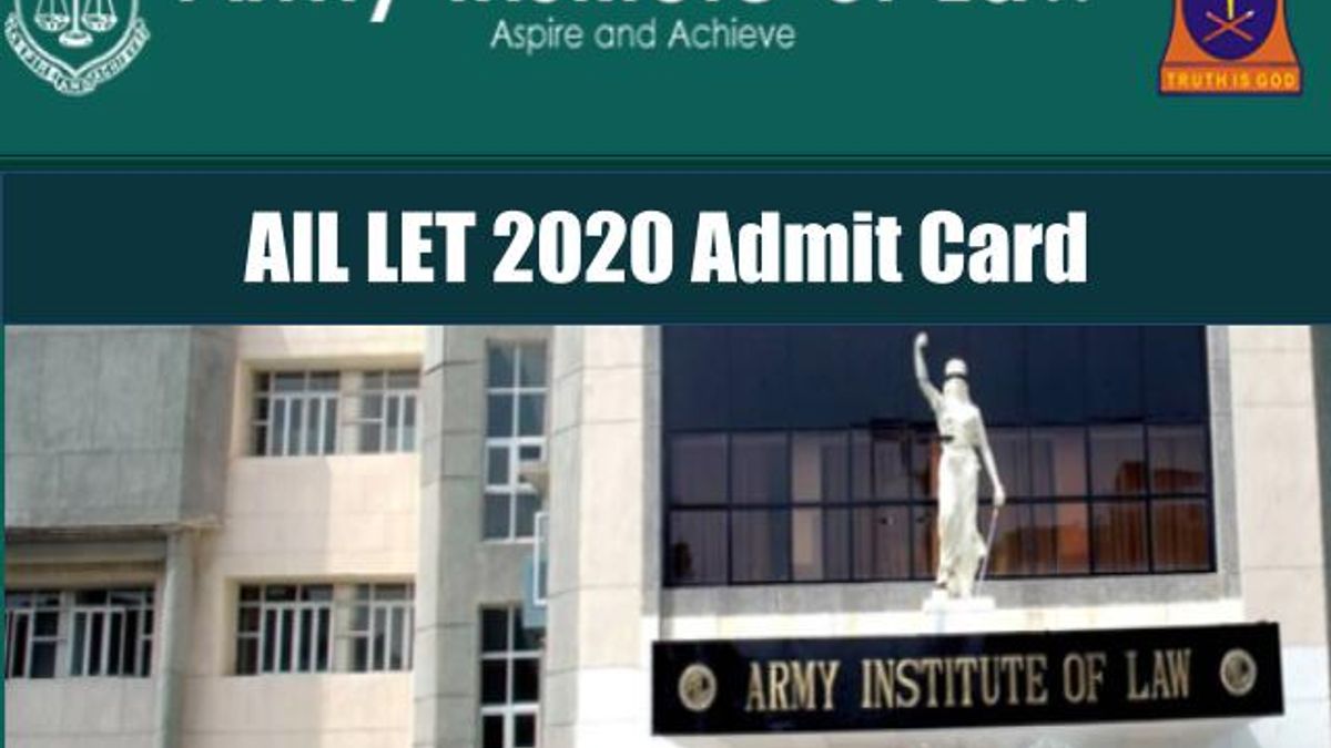 AIL LET Admit Card