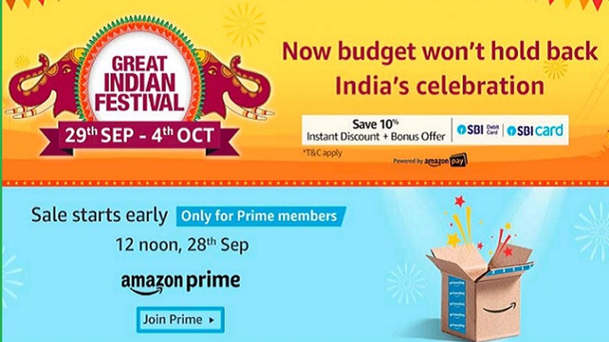 Amazon Great Indian Festival Sale 2019 Dates New Launches Offers Instant Discounts More
