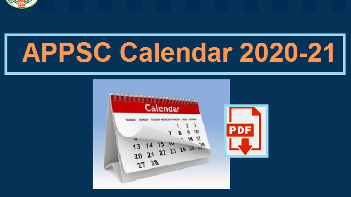 Appsc Calendar 2025 