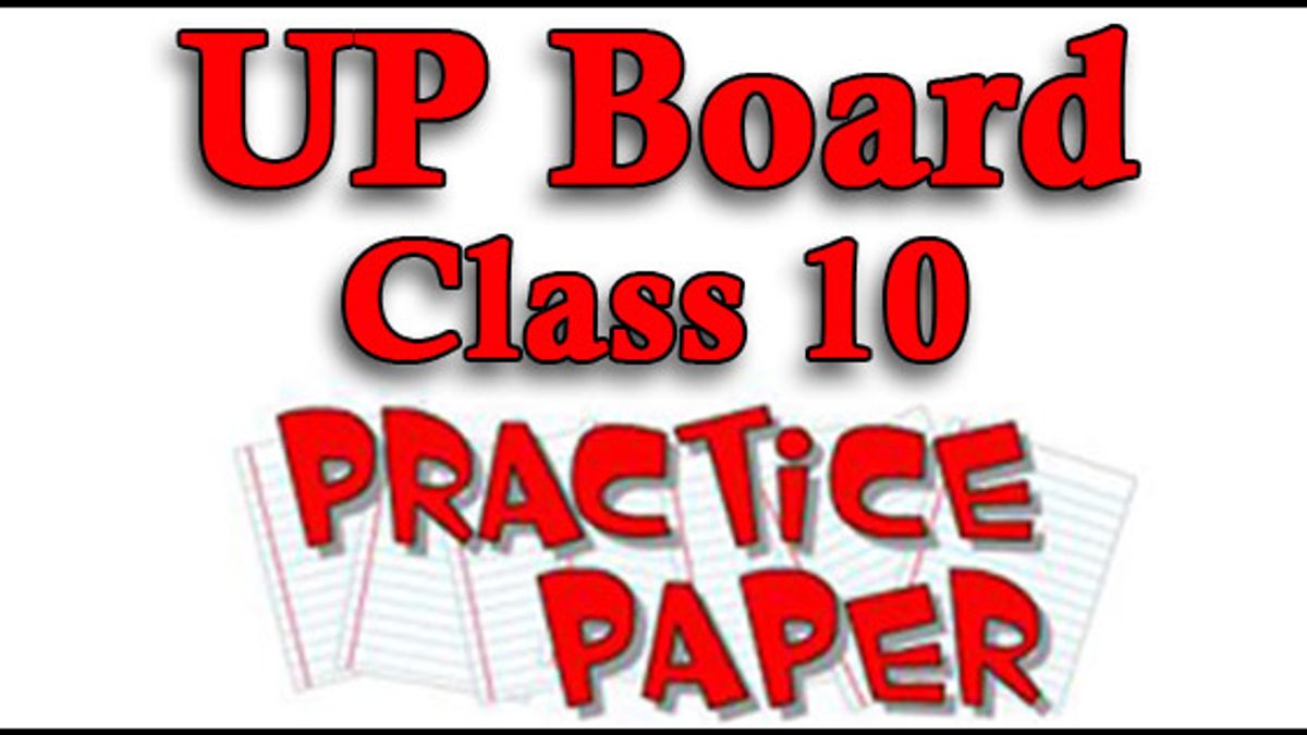 UP Board Class 10 Practice Paper 2018