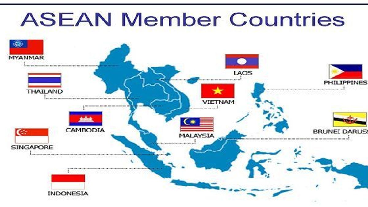 ASEAN Members Map