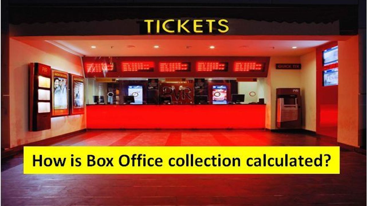 How is box office collection calculated