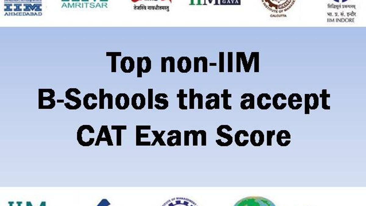 Top NON-IIM CAT Institutes