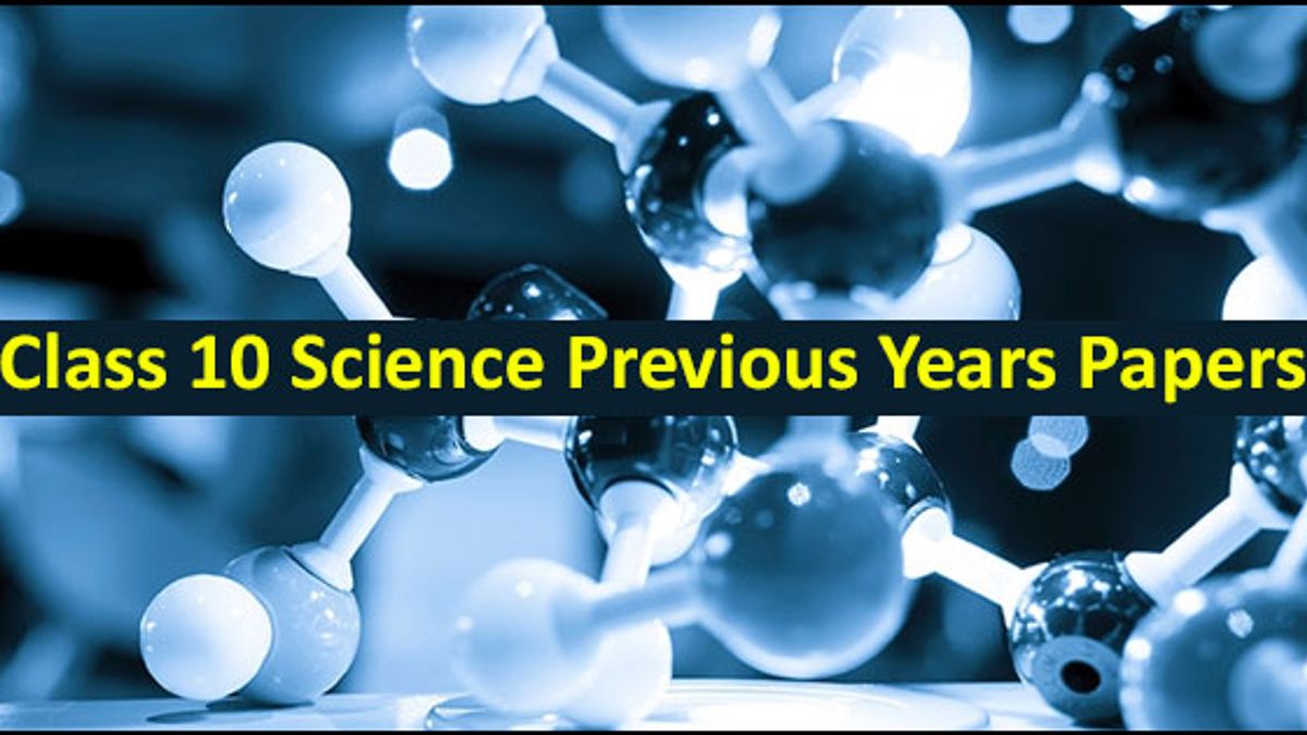 CBSE Science Previous Year Question Paper Class 10