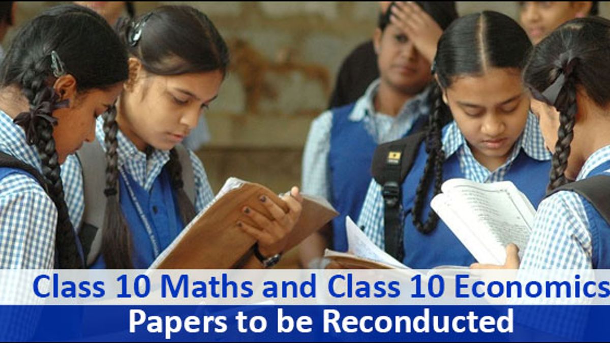 CBSE Class 10 Maths and Class 12 Economics Papers to be Reconducted after the reports of Paper Leak 