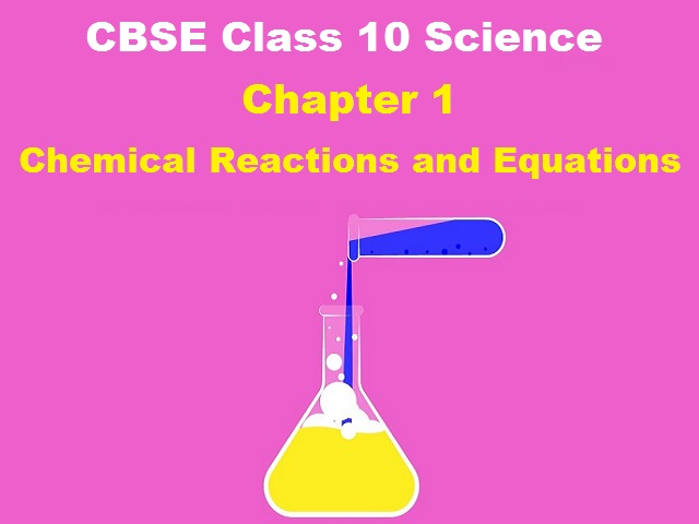 CBSE Class 10 Science NCERT Based Extra Questions for Chapter 1 