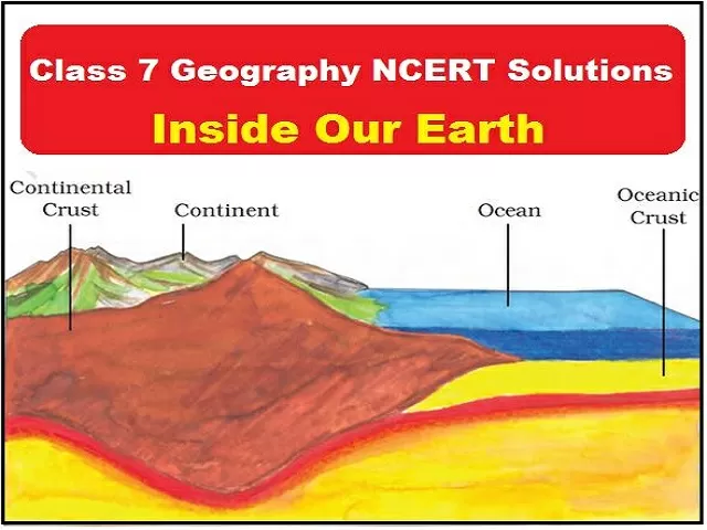 NCERT Solutions For Class 7 Geography Chapter 1 Inside Our Earth ...