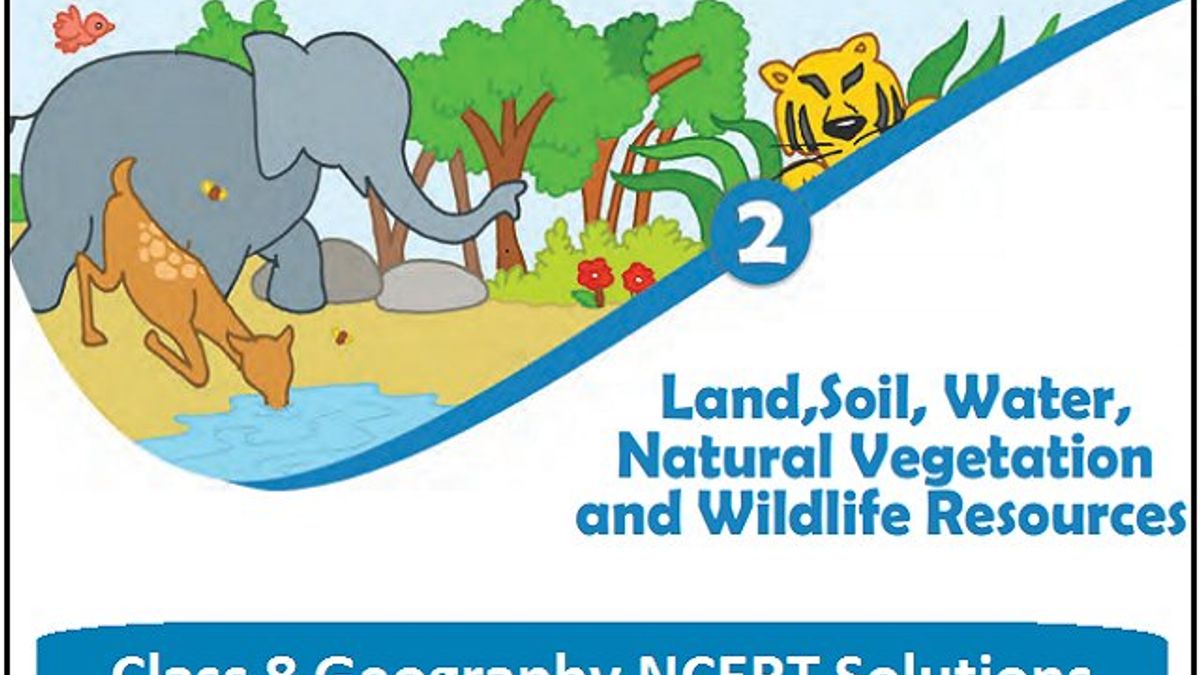 NCERT Solutions Class 8 Geography Chapter 2 Land Soil Water Natural  Vegetation and Wildlife Resources| Free PDF