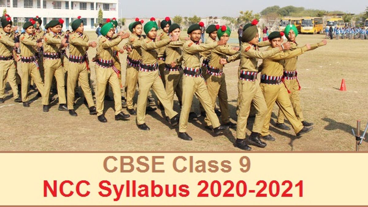CBSE Class 9 NCC Syllabus 202021 Download in PDF