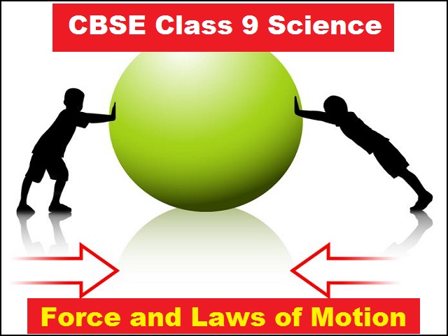 CBSE Class 9 Science Extra Questions and Answers Chapter 9 Force and Laws of Motion