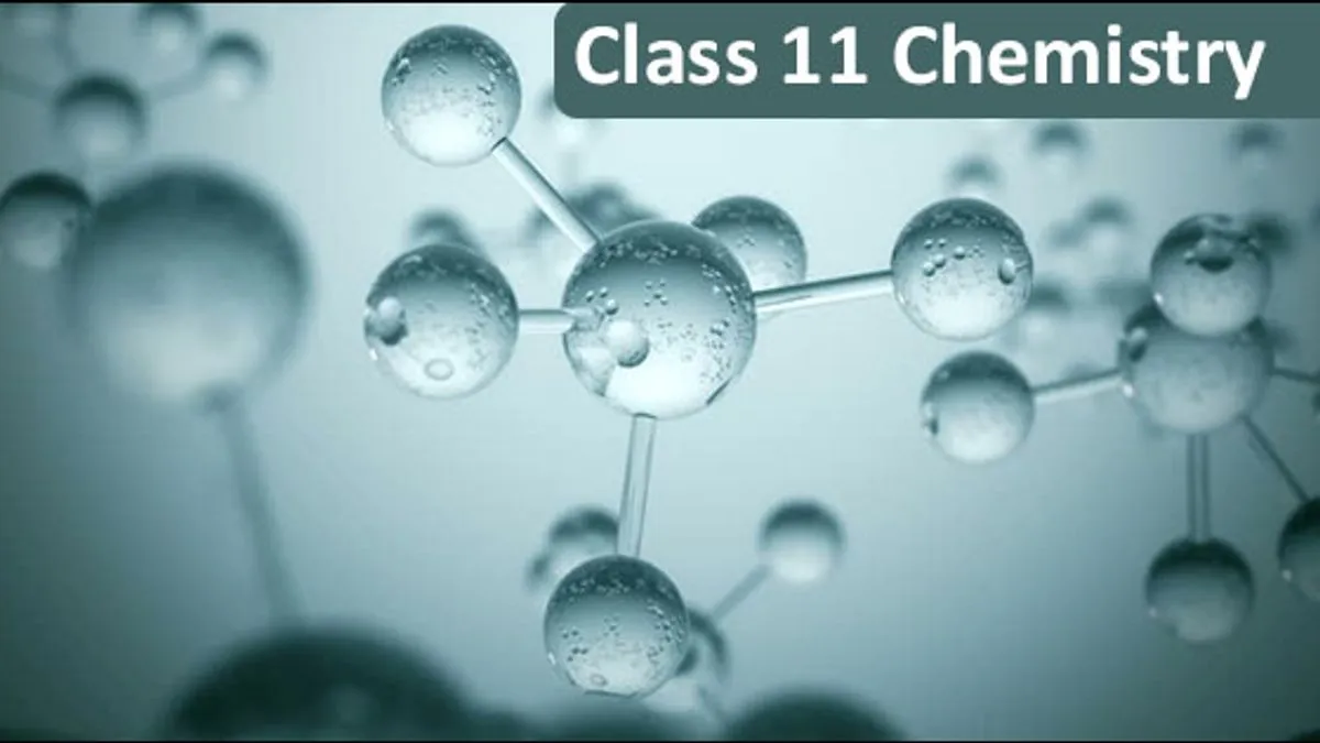 Class 11 Chemistry NCERT Solutions