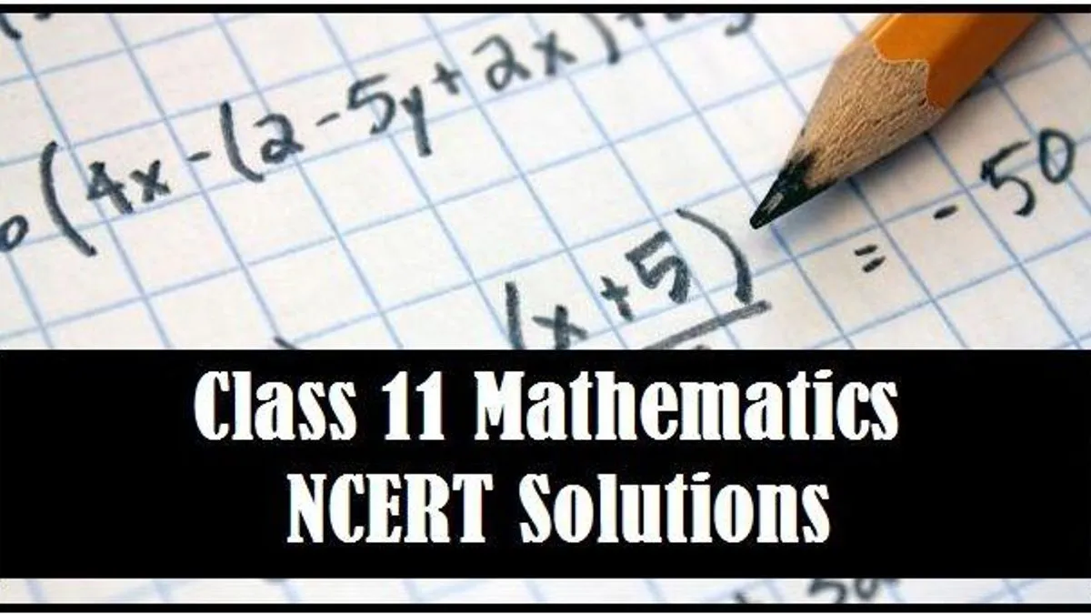 Class 11 Maths NCERT Solutions