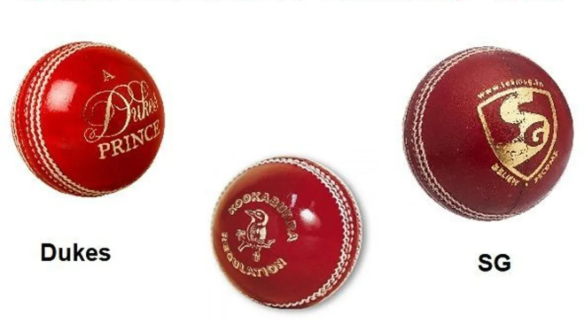 Different Cricket Balls