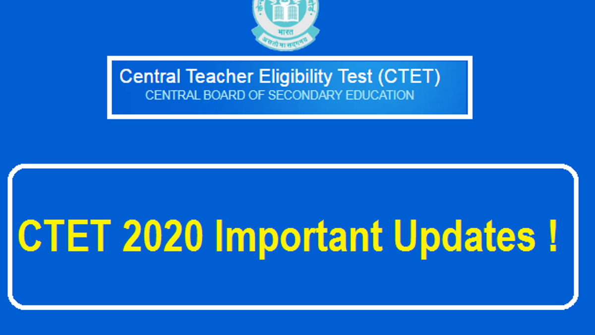CTET 2020: No Update by CBSE on CTET Exam Date Yet; Visit @ctet.nic.in for Official Updates; Avoid Fake News