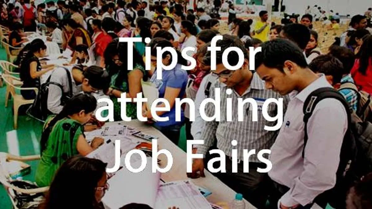 Tips To Make The Best Of Job Fairs For Students | College