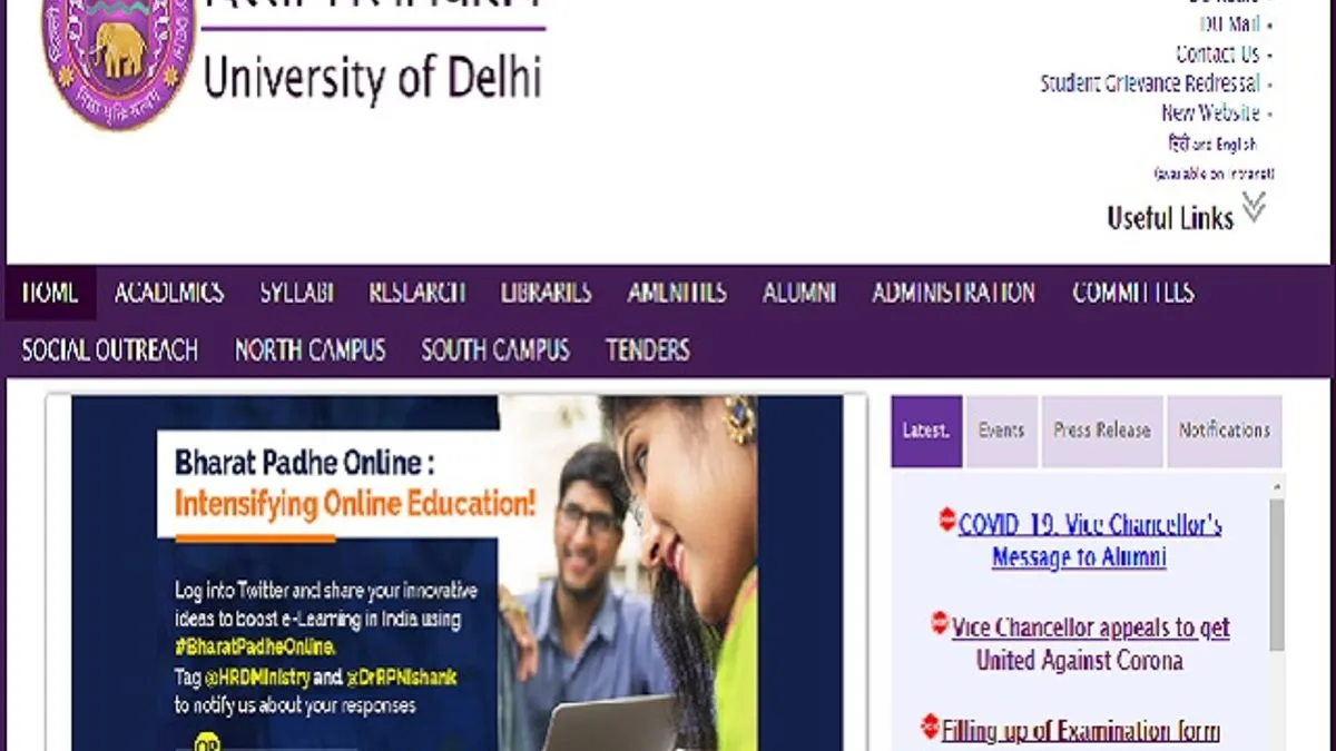 Delhi University DU Hiring 28 Guest Faculty Posts, Last Date of ...