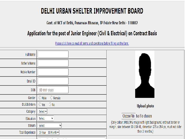 DUSIB JE Recruitment 2020-21: Applications closing tomorrow for 100 Junior Engineer (Civil, Electrical) Post, Apply @delhishelterboard.in