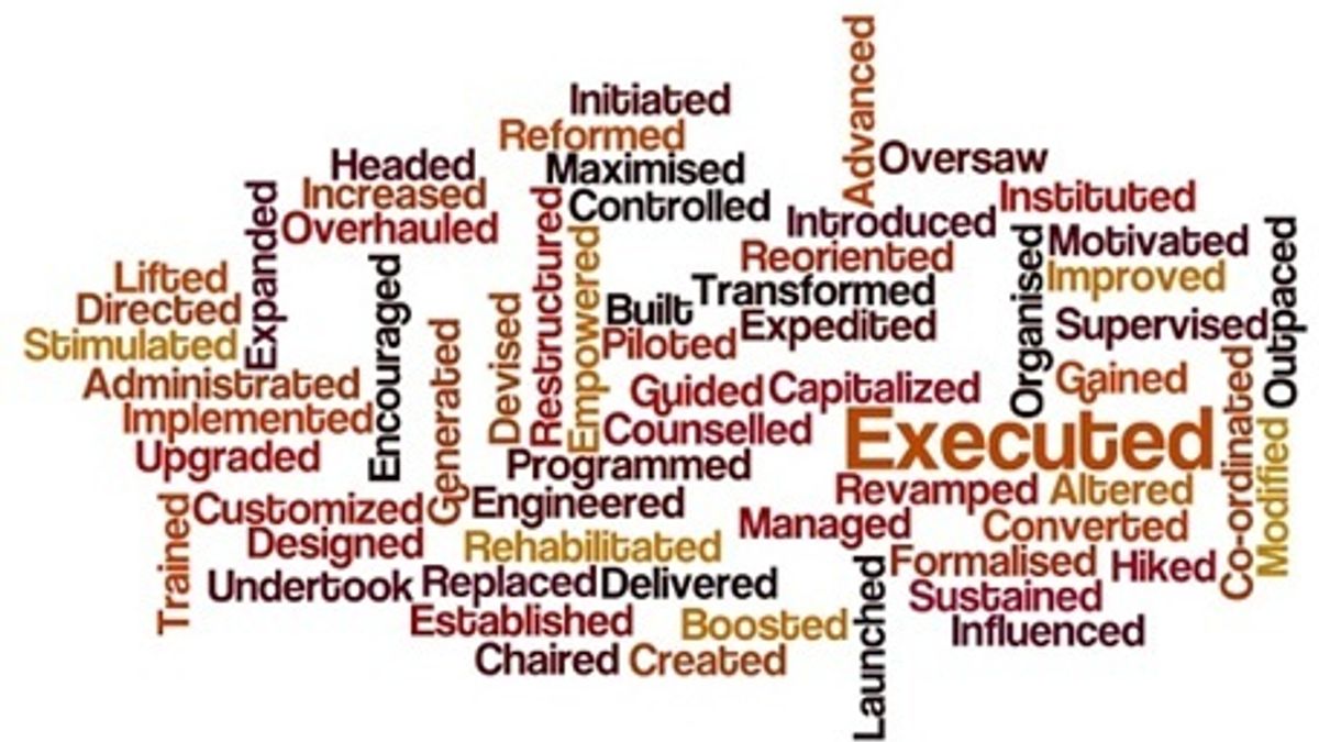 Words To Describe Your Skills