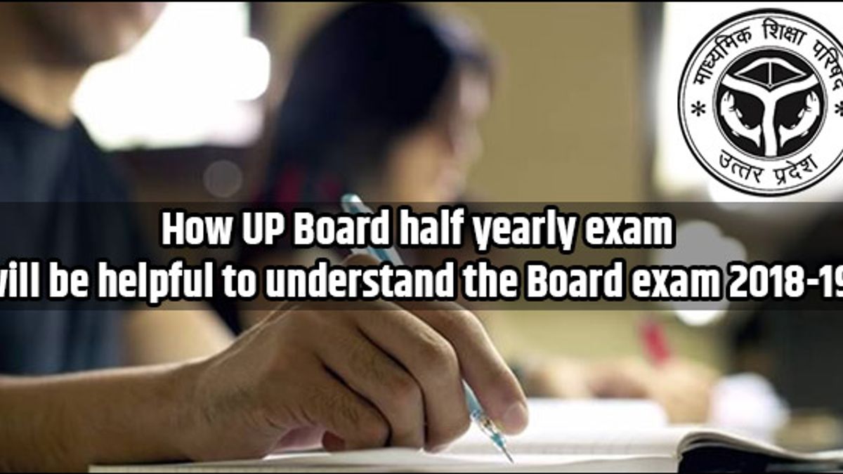 UP Board class 12 half yearly exam will be helpful to understand the Board exam paper pattern 2019