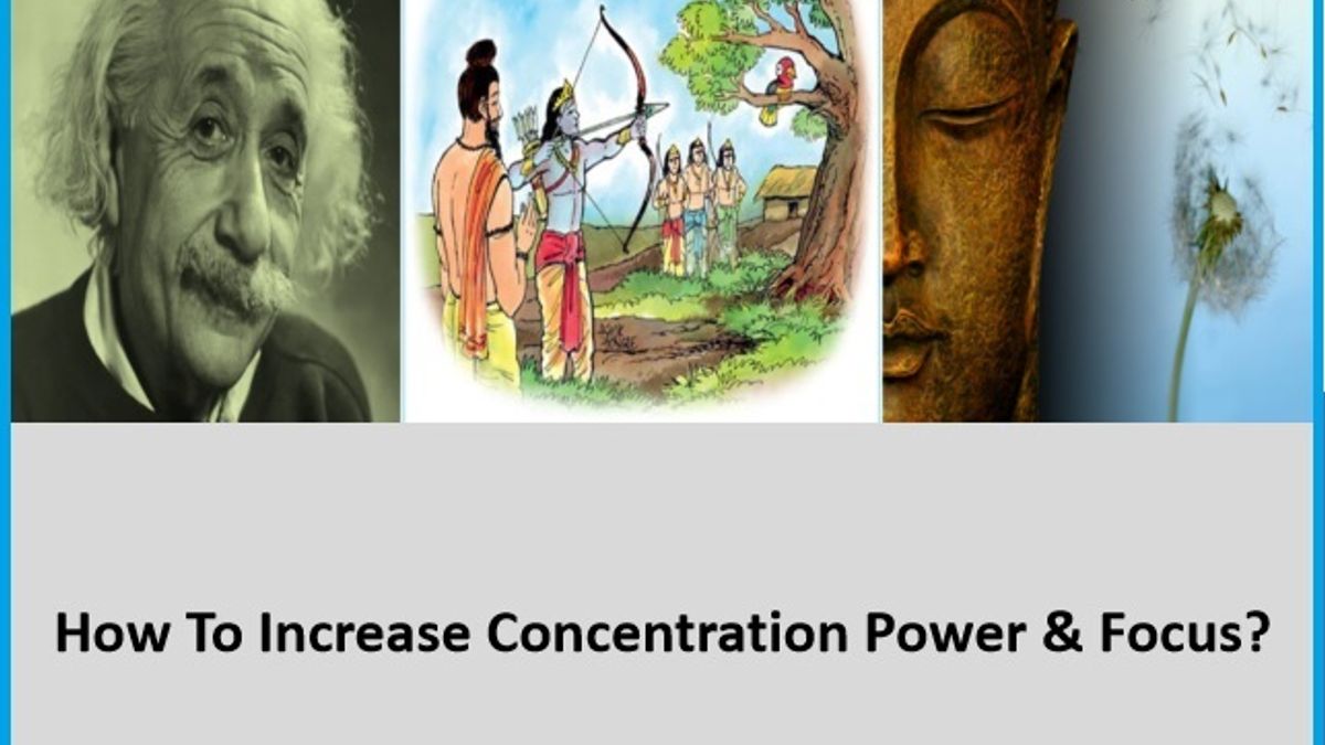 How to increase concentration and focus?
