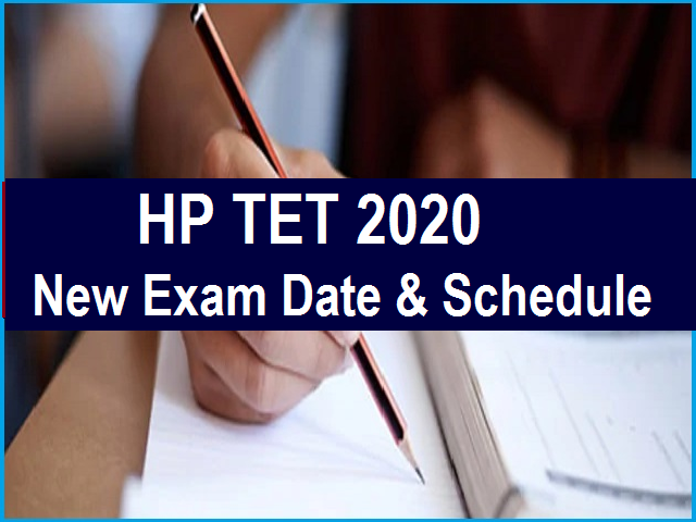 HP TET 2020 New Exam Date 