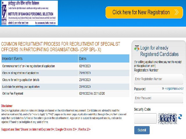 IBPS SO 2020-21 Notification Released for 645 Specialist Officer Posts: Apply Online for SO Recruitment @ibps.in, Check Exam Date, Eligibility