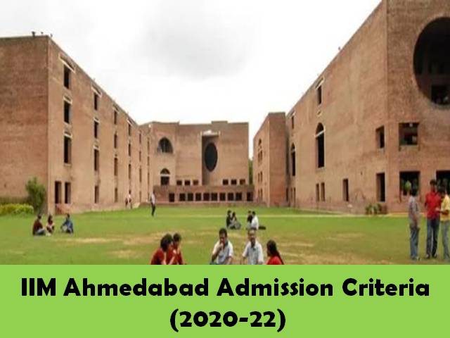 IIM Ahmedabad Admission Criteria & Process