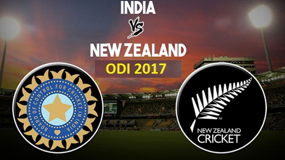 india vs new zealand ODI series